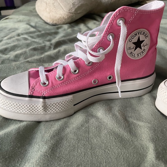 Pink platform converse - Picture 4 of 6
